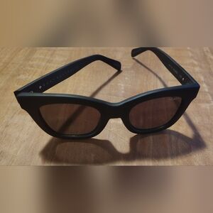 Quay Australia "After hours" Black Square Sunglasses